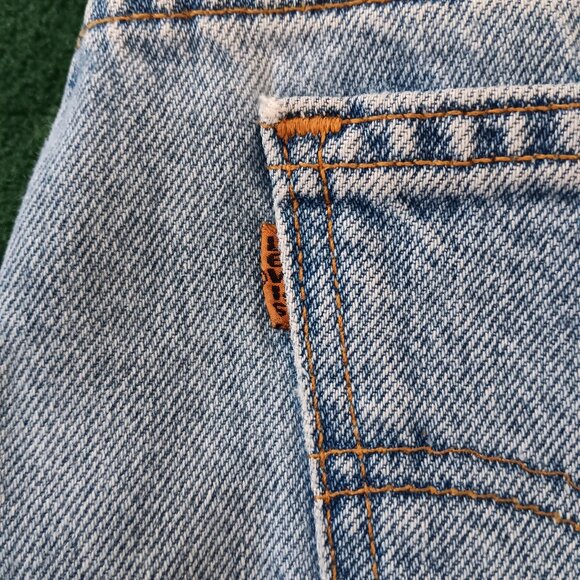 Vintage Levi's 517 Orange Tab Made in USA Straight Leg Jeans - Picture 2 of 12